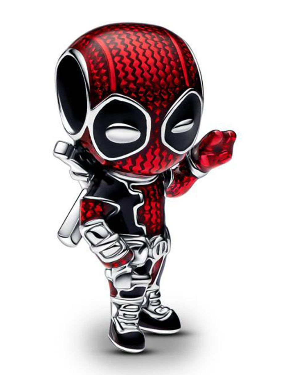 Charm Deadpool de plata s925