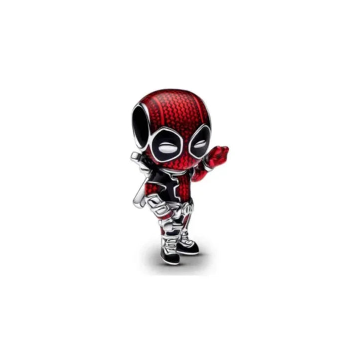 Charm Deadpool de plata s925