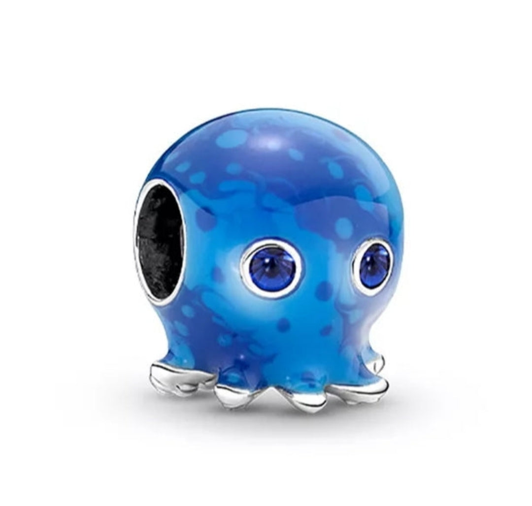 Charm pulpo azul de plata s925 ✪ 𝔼𝕟𝕥𝕣𝕖𝕘𝕒 𝕀𝕟𝕞𝕖𝕕𝕚𝕒𝕥𝕒