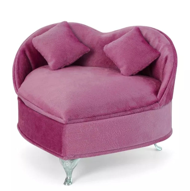 Joyero de lujo con forma de mueble rosa 006-45JOY