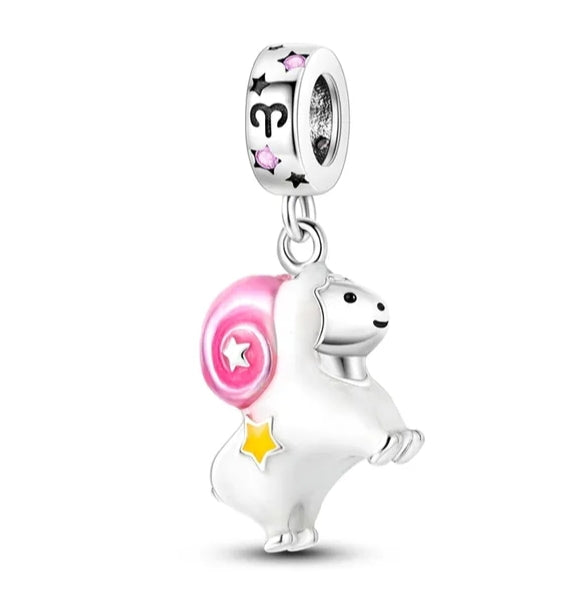 Charm zodiaco de plata s925