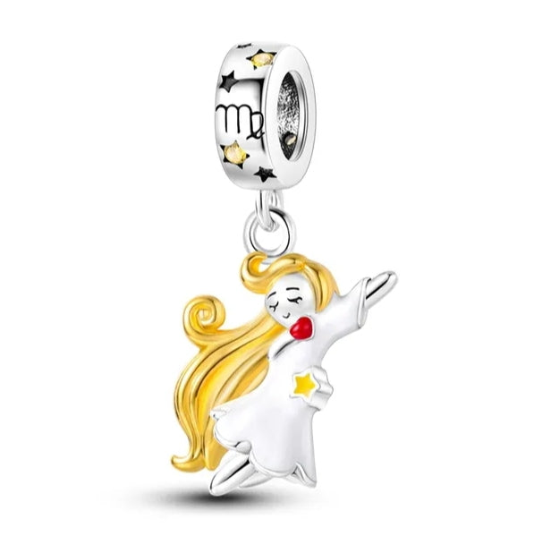 Charm zodiaco de plata s925