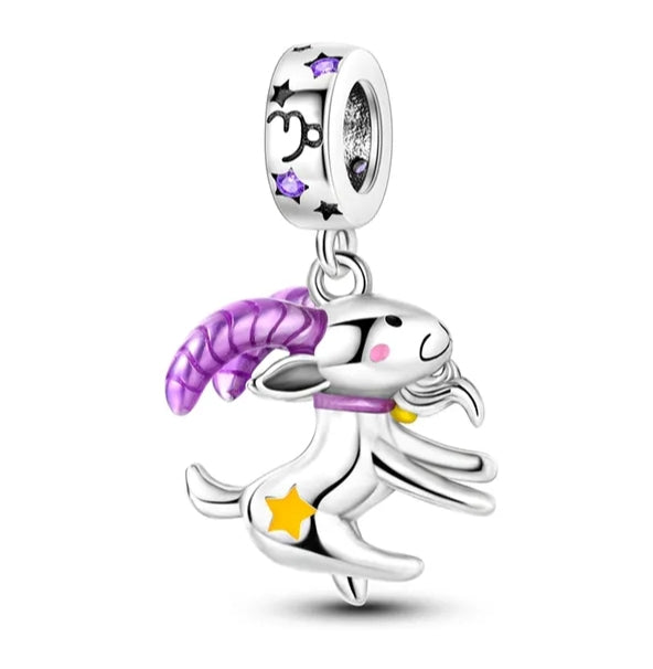 Charm zodiaco de plata s925