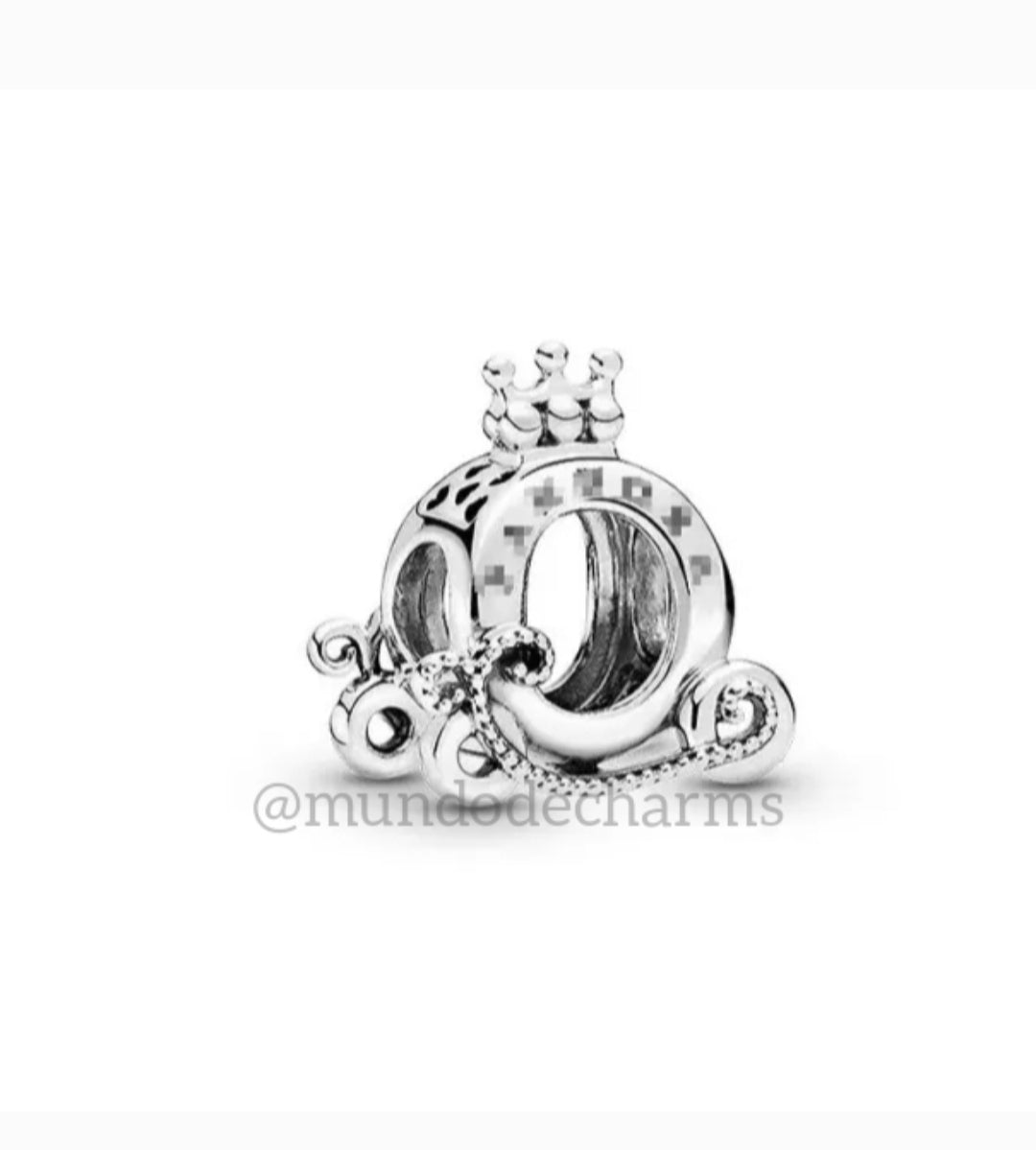 Charm Carroza Pndra de plata s925