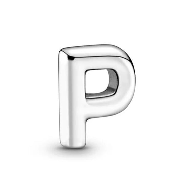 Letras Charm Petite de plata s925