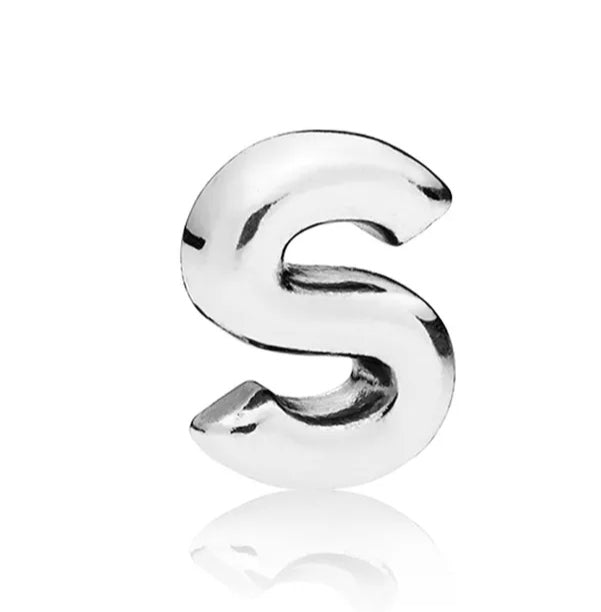 Letras Charm Petite de plata s925