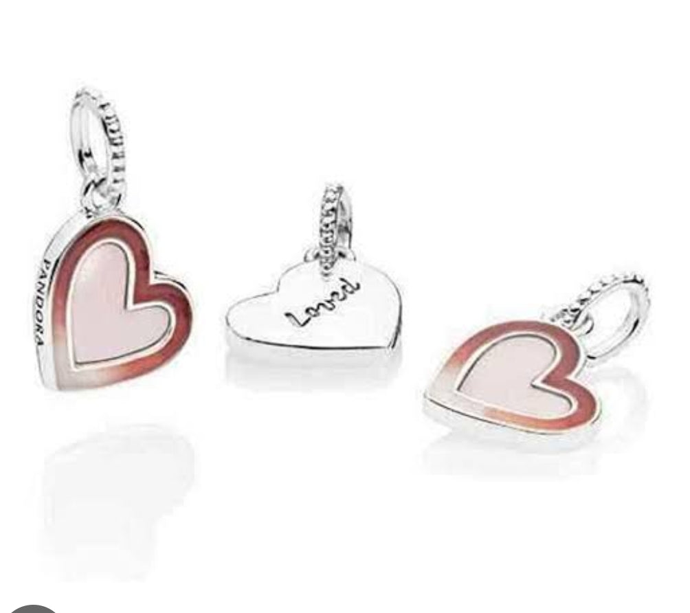 Charm Corazón rojo con rosa Pandora 𝓓𝓮𝓵𝓾𝔁𝓮 𝓛𝓲𝓷𝓮 ✪ 𝔼𝕟𝕥𝕣𝕖𝕘𝕒 𝕀𝕟𝕞𝕖𝕕𝕚𝕒𝕥𝕒