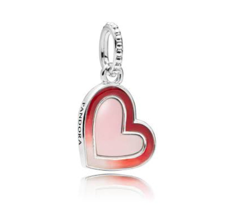 Charm Corazón rojo con rosa Pandora 𝓓𝓮𝓵𝓾𝔁𝓮 𝓛𝓲𝓷𝓮 ✪ 𝔼𝕟𝕥𝕣𝕖𝕘𝕒 𝕀𝕟𝕞𝕖𝕕𝕚𝕒𝕥𝕒